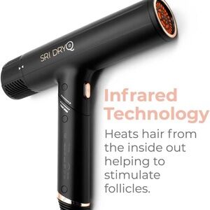 sri dry q professional hair dryer new in box unopened.